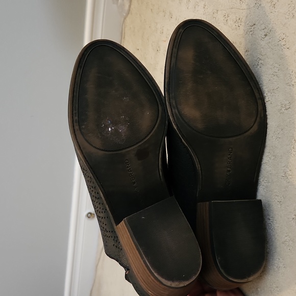 LUCKY BRAND Black Ankle Boots, Sz 7.5 - Picture 7 of 7